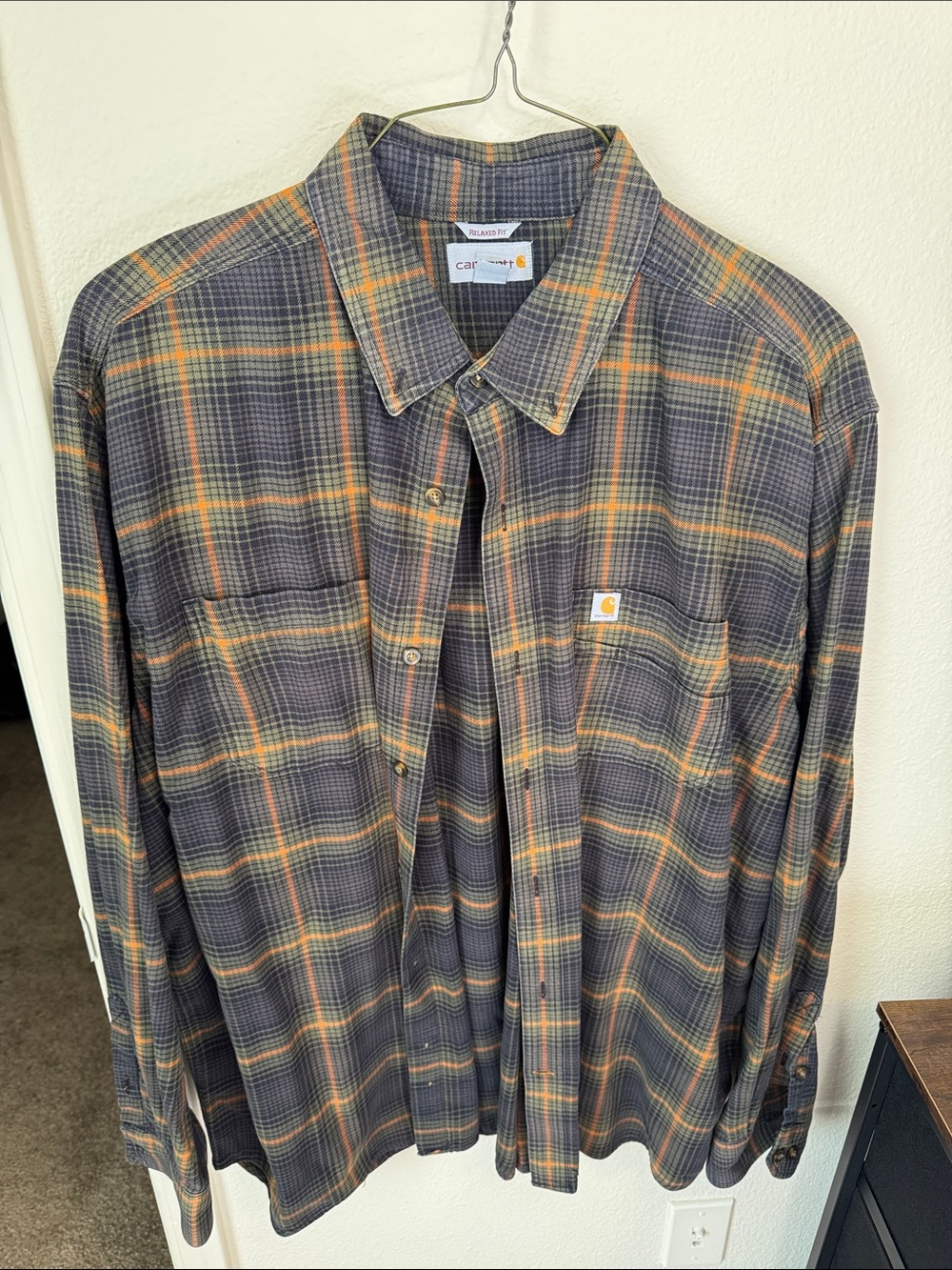 Men’s Carhartt button-down shirt